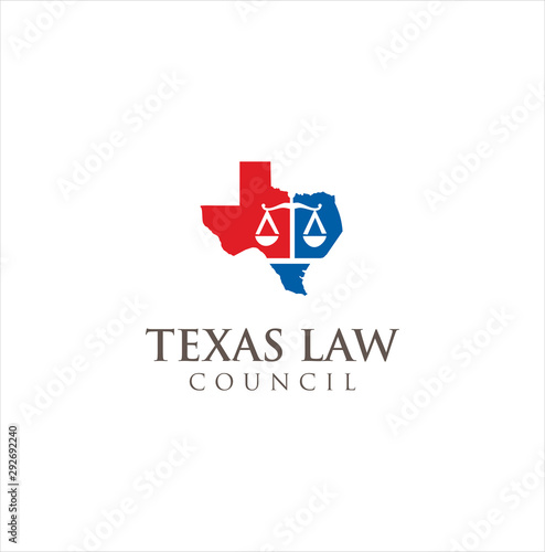  America Texas Law Firm Logo Design . Justice Texas Logo Design Vector Stock