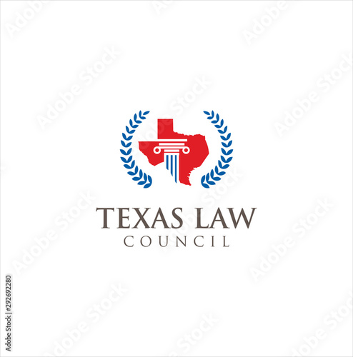 Free Download  America Texas Law Firm Logo Design . Justice Texas Logo Design Vector Stock - GFXLoad
