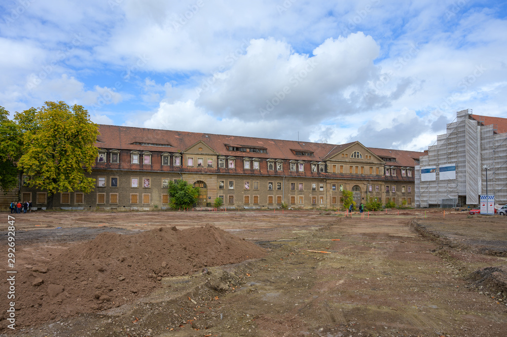 Alte Defensionskaserne auf dem Petersberg in Erfurt Alte Defensionskaserne auf dem Petersberg in Erfurt