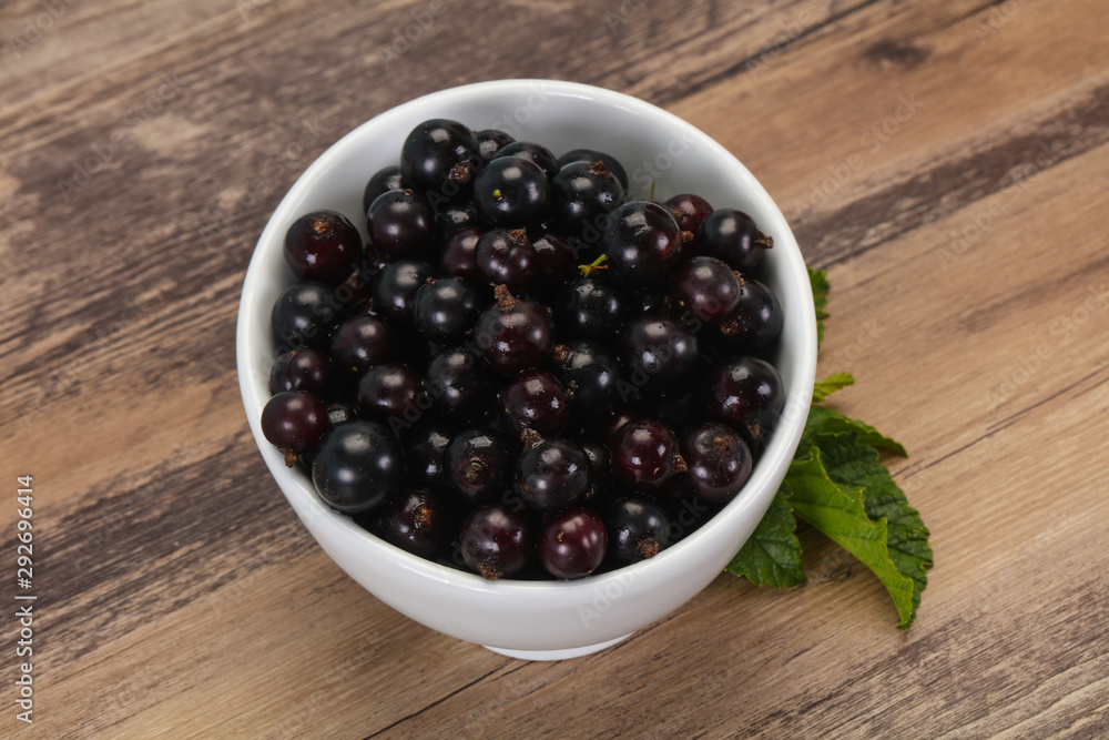 Fresh ripe sweet black currant Fresh ripe sweet black currant