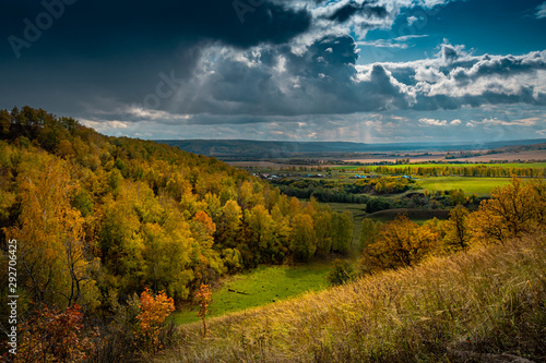 Fototapeta Naklejka Na Ścianę i Meble -  autumn landscape in mountains