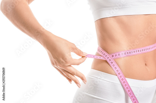 Beautiful young woman with ...