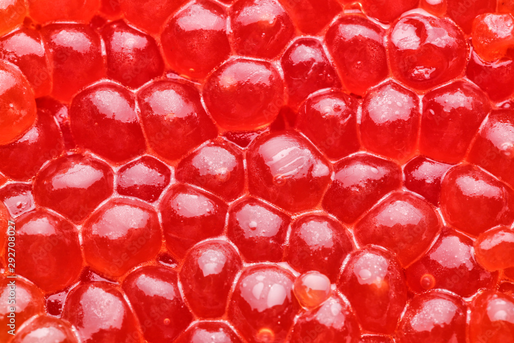 Tasty red caviar as background Tasty red caviar as background