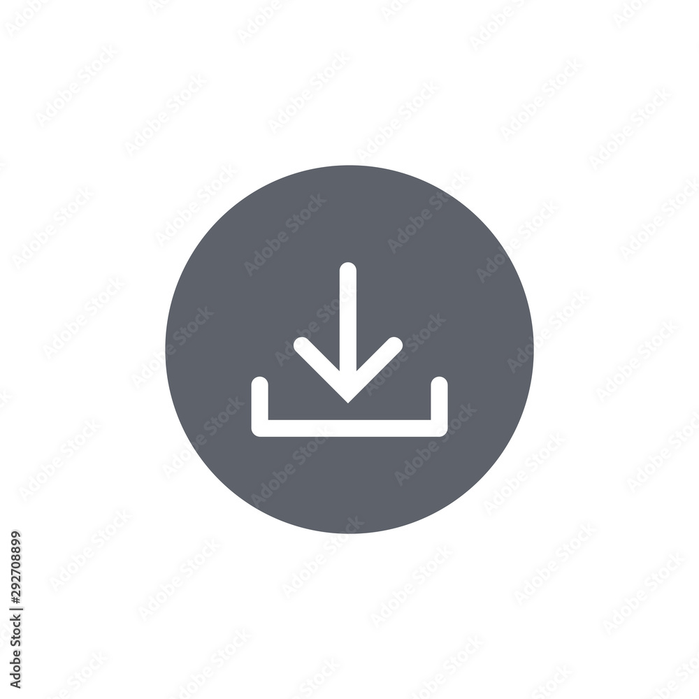 Download Icon Vector Illustration usable for website or application Download Icon Vector Illustration usable for website or application