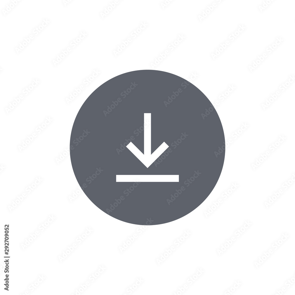 Download Icon Vector Illustration usable for website or application Download Icon Vector Illustration usable for website or application