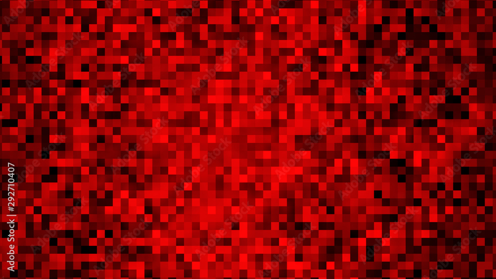 Abstract Red Square Background