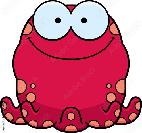 Smiling Little Octopus