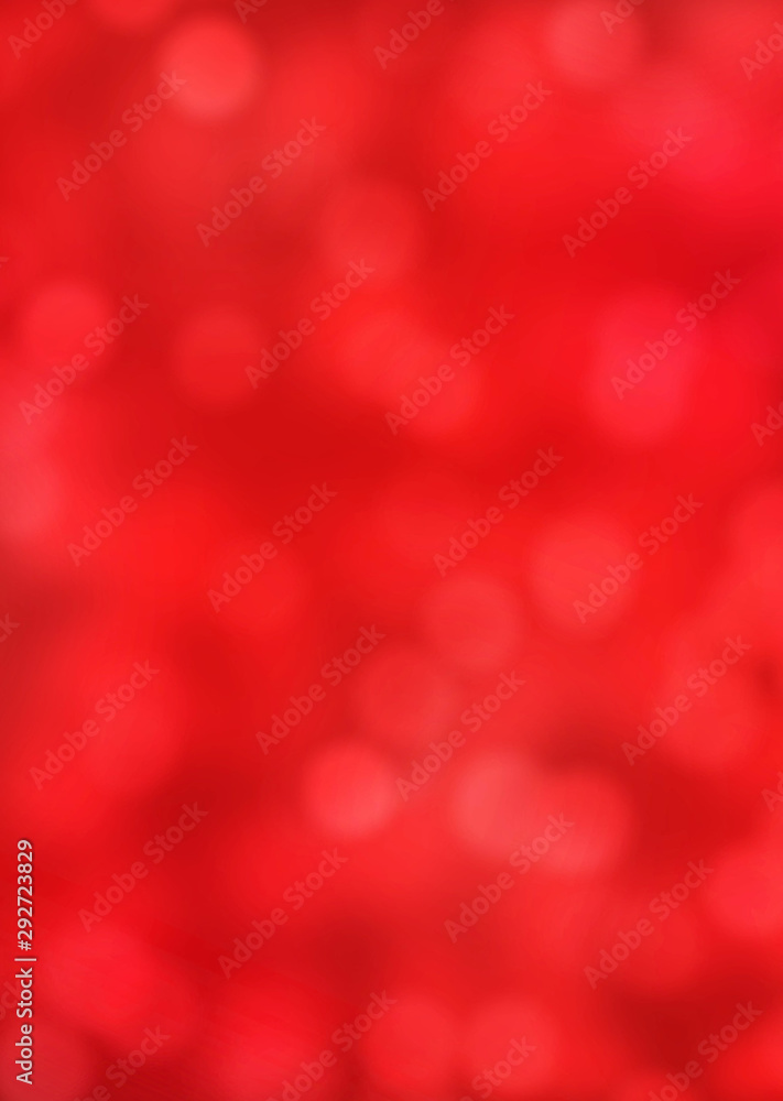 Red Abstract Bokeh Christmas Background Red Abstract Bokeh Christmas Background