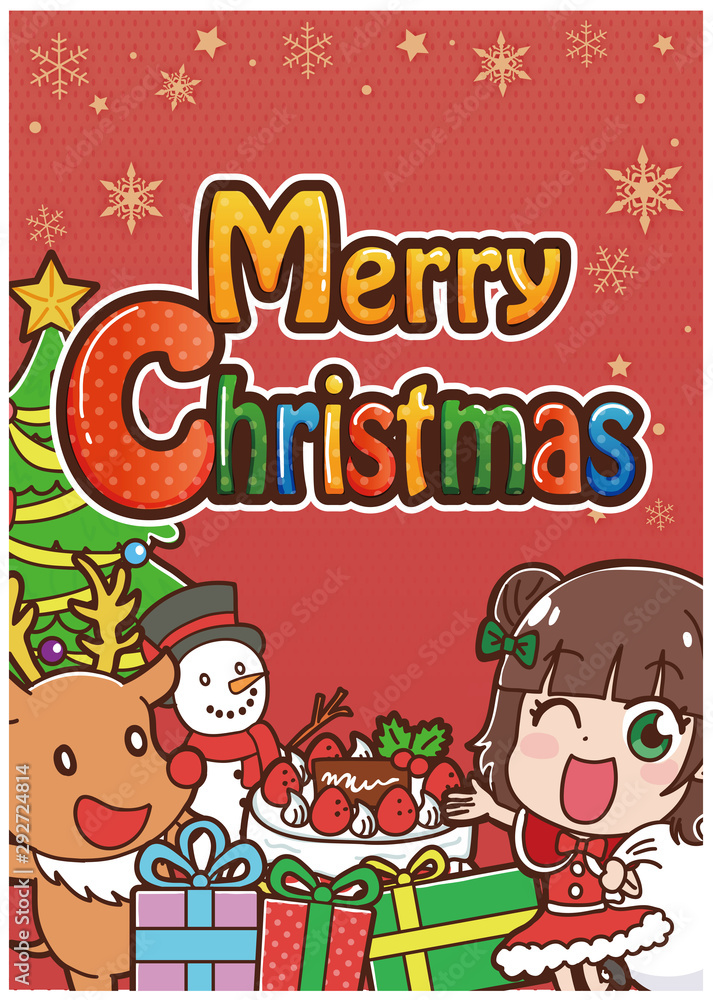 イラスト素材 グラフィック クリスマス 女の子 コスプレ Stock Vector Adobe Stock イラスト素材 グラフィック クリスマス 女の子 コスプレ Stock Vector Adobe Stock
