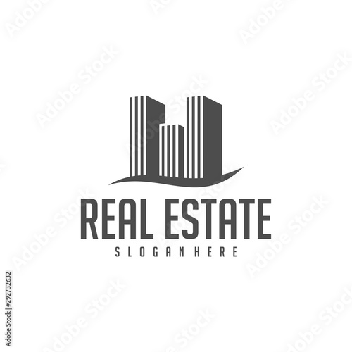 Building Idea logo template  Modern City logo designs concept  Real Estate logo Vector Illustration