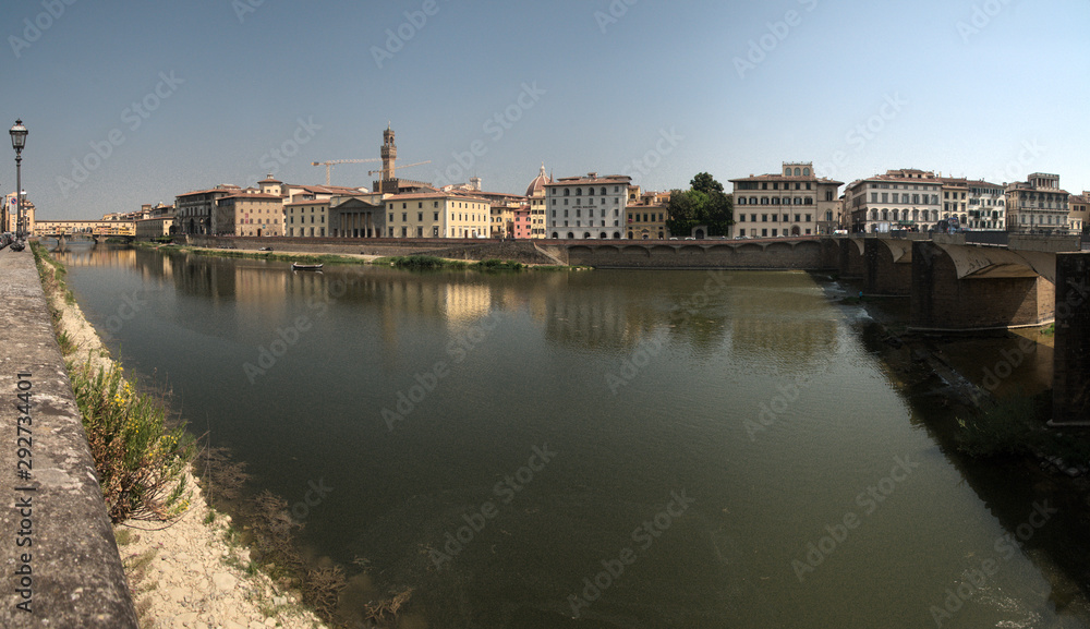 River Arno and Ponte Vecchio in Florence