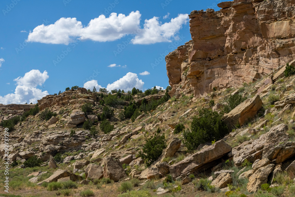 Rocky mountainside