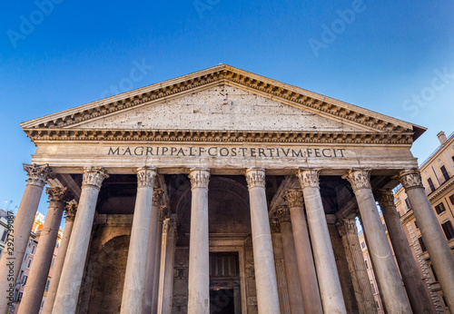 Pantheon in Rom im Sommer