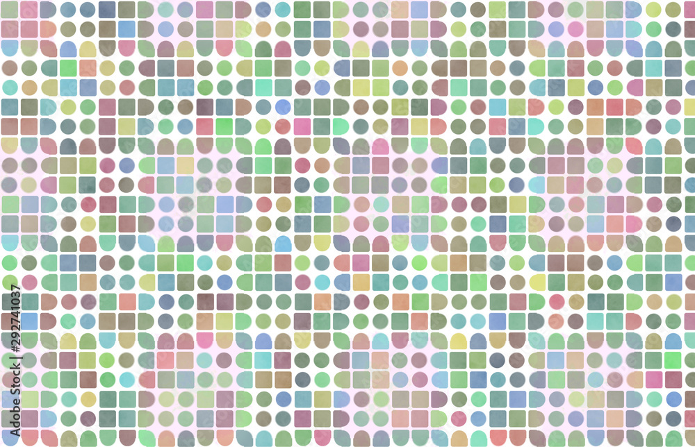colored dots and squares colored dots and squares