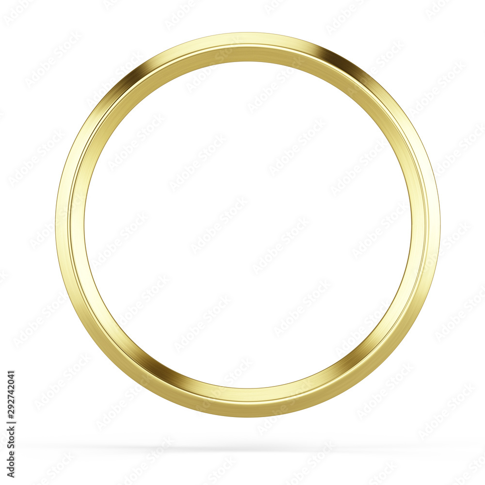 1 CT. T.W. Diamond Rectangle Frame Ribbed Shank Ring in 10K Gold | Banter