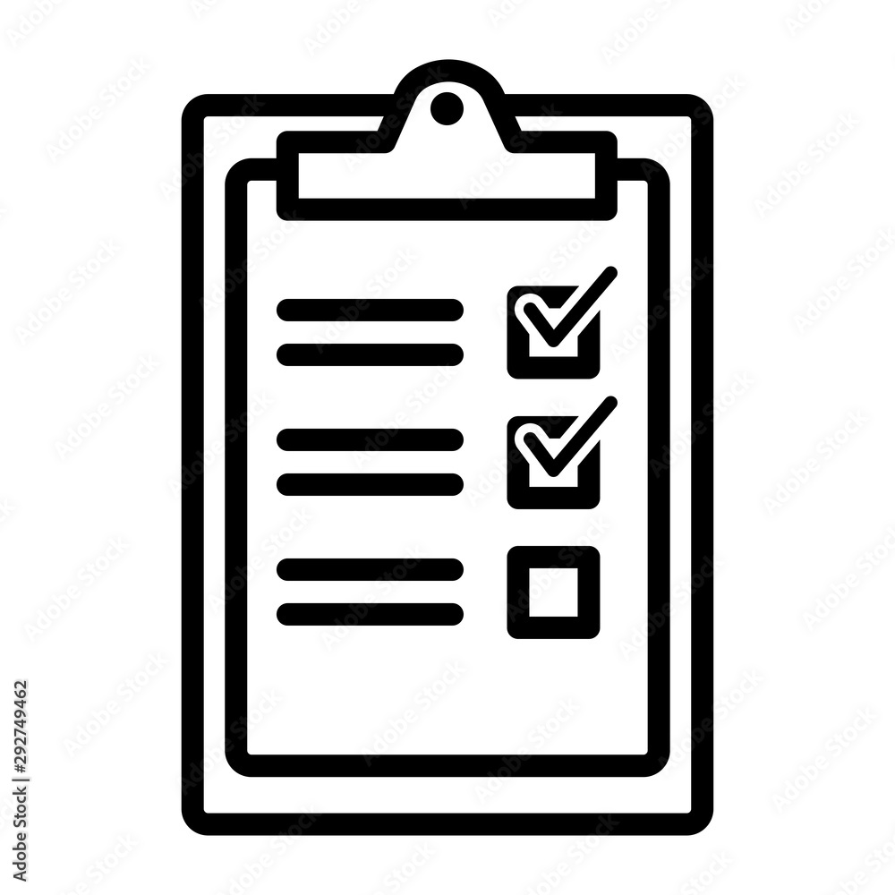 check list concept icon modern concept vector check list concept icon modern concept vector