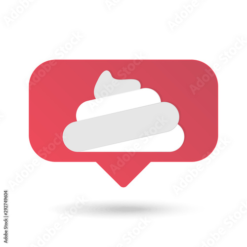 haters dislike message concept social network vector