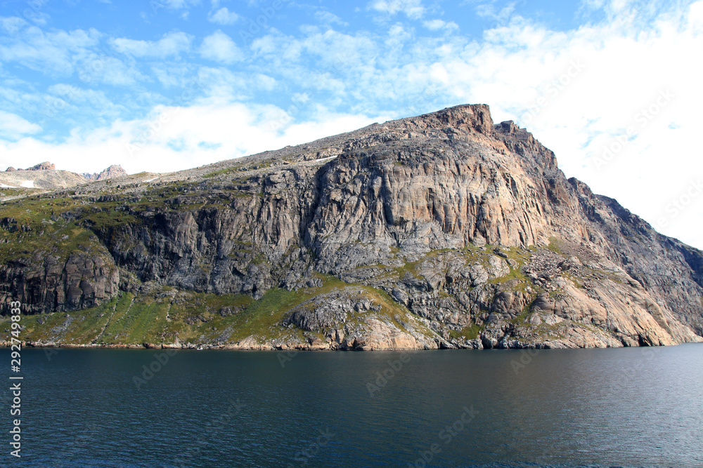 Naklejka premium Greenland, Prince Christian Sound
