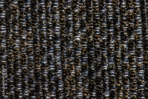 Brown fabric texture . Background. Cloth backdrop.