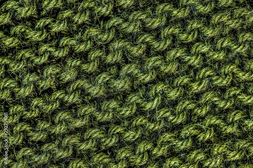 Wallpaper Mural close up of a green knitted fabric. Background. Torontodigital.ca
