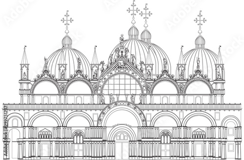 St Mark's Basilica in Venice