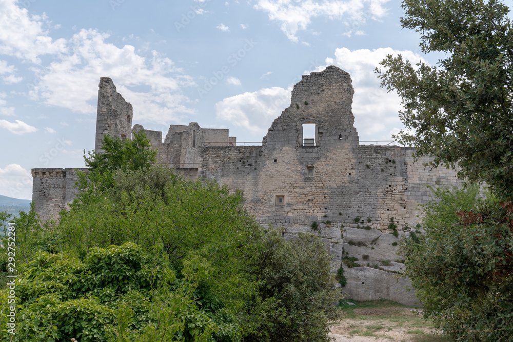 Castle chateau de Lacoste in Luberon France