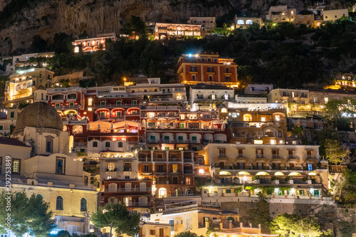 Positano by night