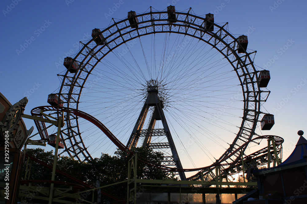 Old Vienna Ferris Wheel