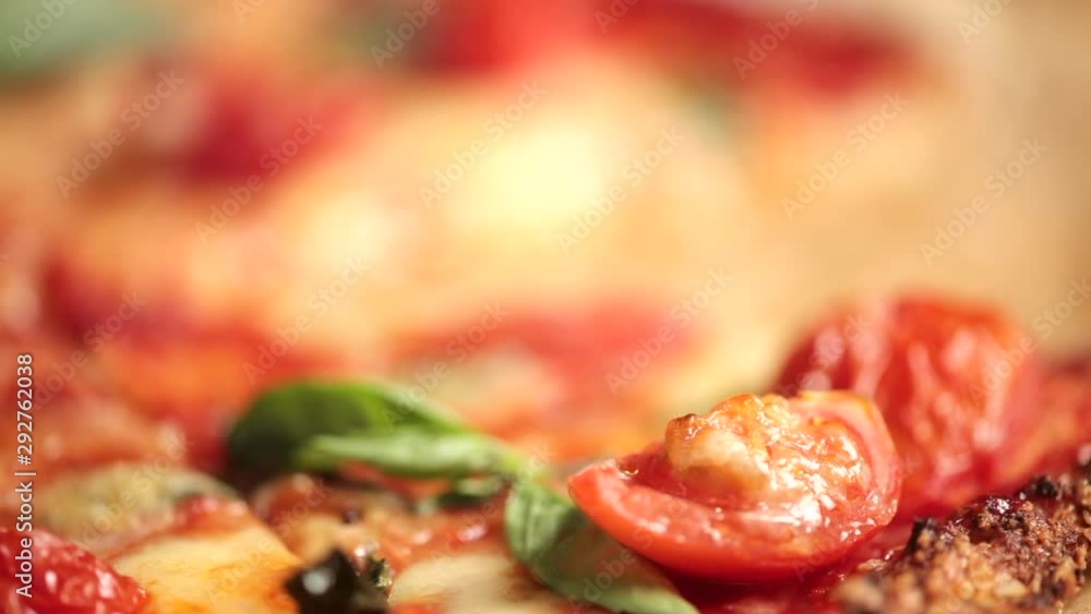 Pizza with cheese and tomatoes Margarita. Pizza with cheese and tomatoes Margarita.