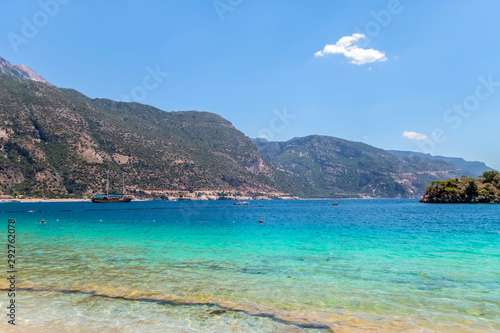 Greece world famous amazing beach island of Zakynthos