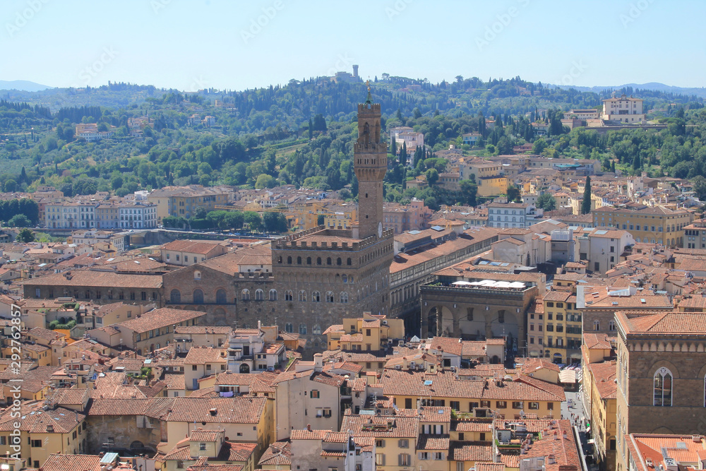 Historic center of Florence, city in central Italy and birthplace of the Renaissance, it is the capital city of the Tuscany region, Italy