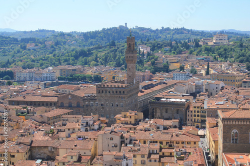 Historic center of Florence, city in central Italy and birthplace of the Renaissance, it is the capital city of the Tuscany region, Italy © Picturereflex