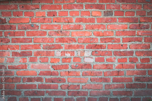 Old grunge brick wall background