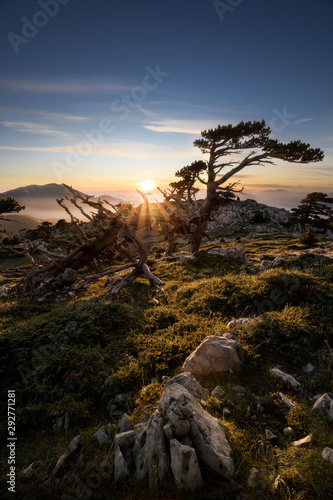 Tramonto Loricato sul Pollino