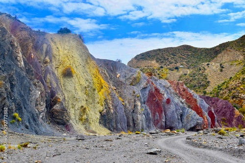 Colours at Carboneras Fault Zone, Spain