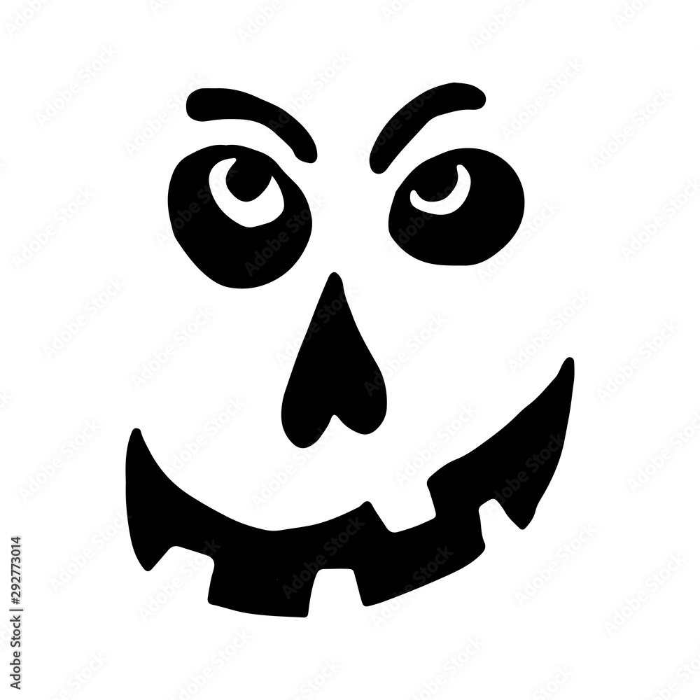 Big Halloween collection with bat, pumpkin, witch, ghost, scary faceelement for design, vector illustration Big Halloween collection with bat, pumpkin, witch, ghost, scary faceelement for design, vector illustration