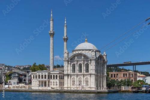 15 July Martyrs Bridge over Bosporus at city of Istanbul
