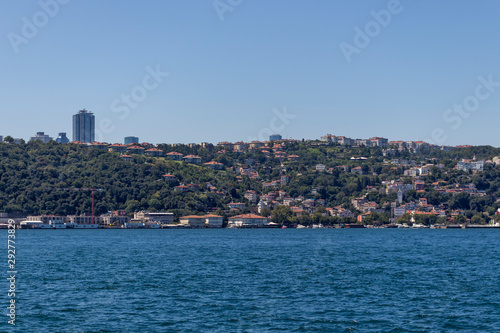 Panorama from Bosporus to city of Istanbul © Stoyan Haytov