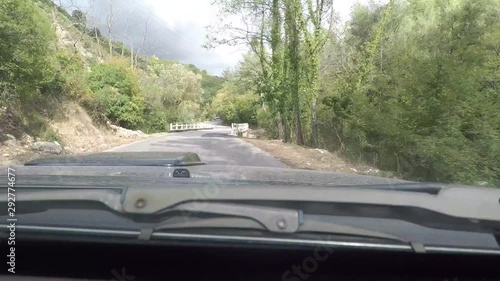 car on the road