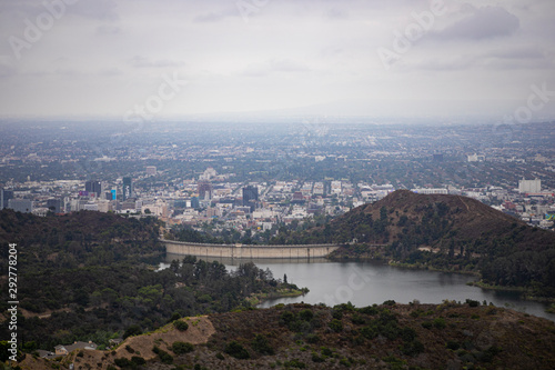 view of the Hollywood Reservoir  © Alyssa