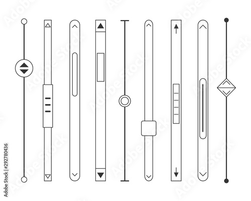 Scroll bars for ui