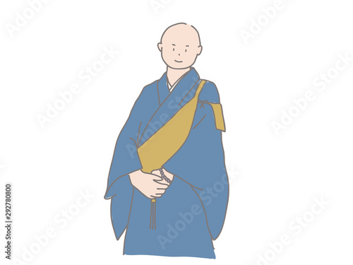 若いお坊さん