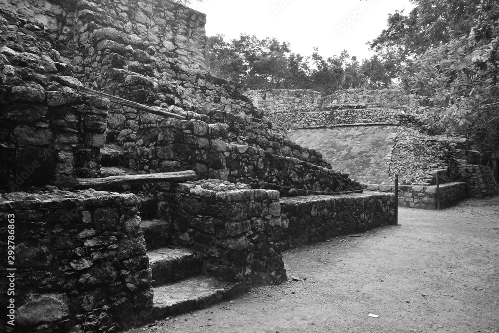 Coba, ancient Maya city in Yucatan, Mexico