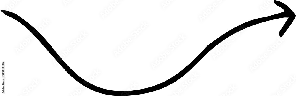 Black Simple thin arrow variation illustration Black Simple thin arrow variation illustration