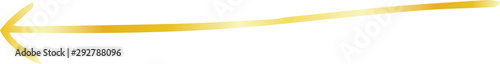 Gold Simple thin arrow variation illustration