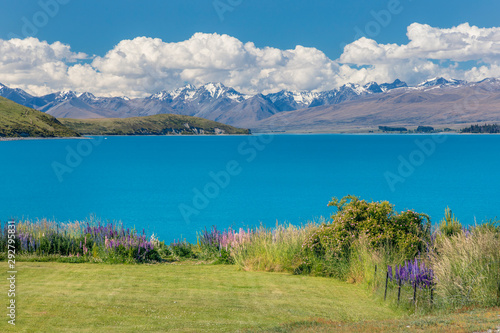 Lake Tekapo landscape, New Zealand