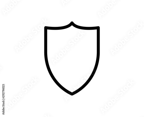 Free Download Shield line icon - GFXLoad