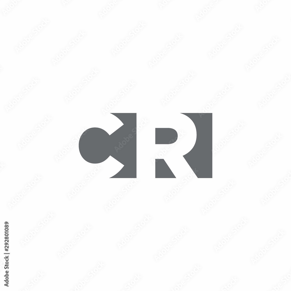 Fototapeta premium CR Logo