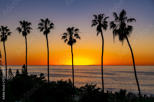 Sunset on the Beach © Tim