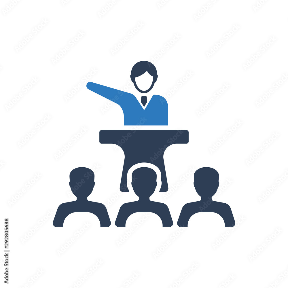 Business Conference Room Icon Business Conference Room Icon